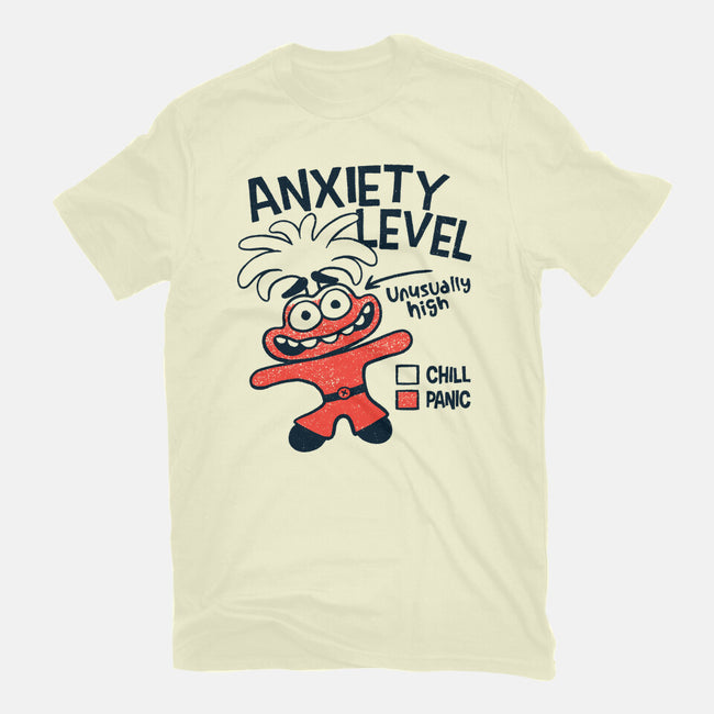 Anxiety Level High-Mens-Premium-Tee-teesgeex