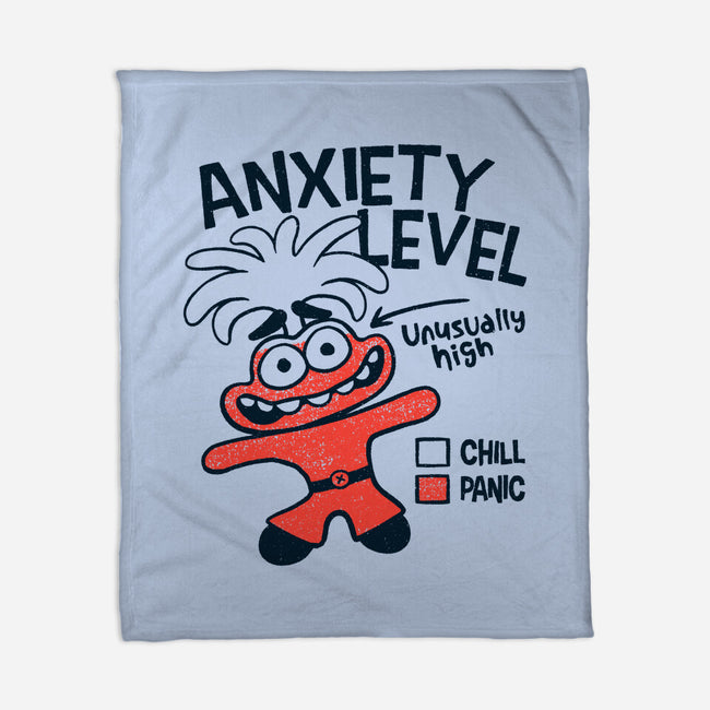 Anxiety Level High-None-Fleece-Blanket-teesgeex