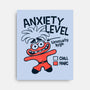 Anxiety Level High-None-Stretched-Canvas-teesgeex