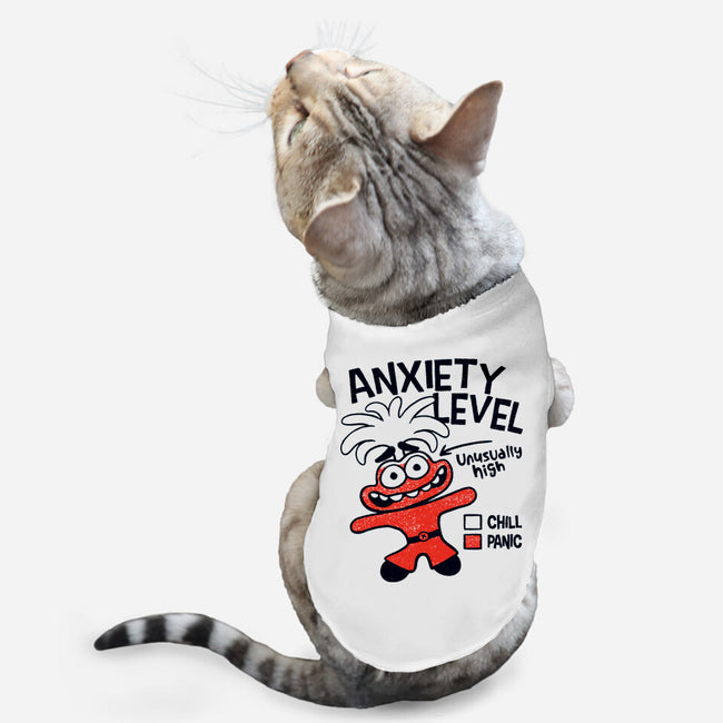 Anxiety Level High-Cat-Basic-Pet Tank-teesgeex