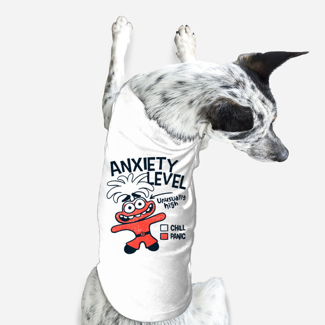 Anxiety Level High-Dog-Basic-Pet Tank-teesgeex