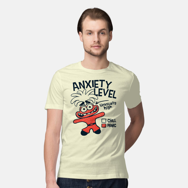 Anxiety Level High-Mens-Premium-Tee-teesgeex