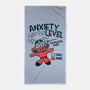 Anxiety Level High-None-Beach-Towel-teesgeex