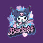 The Baddest Ever-Womens-Racerback-Tank-glitchygorilla