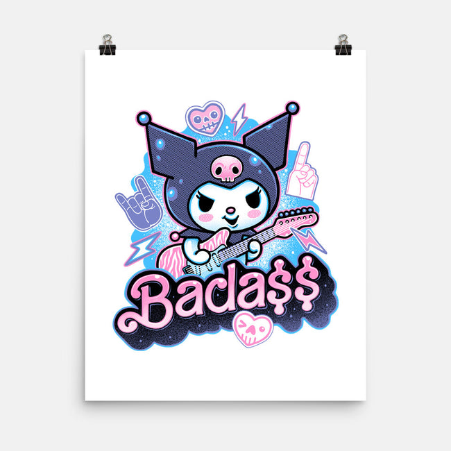 The Baddest Ever-None-Matte-Poster-glitchygorilla