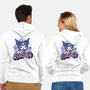 The Baddest Ever-Unisex-Zip-Up-Sweatshirt-glitchygorilla