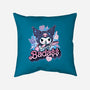 The Baddest Ever-None-Removable Cover-Throw Pillow-glitchygorilla