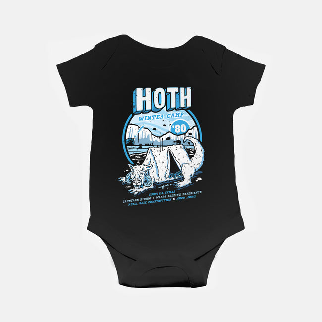 Hoth Winter Camp-Baby-Basic-Onesie-Olipop