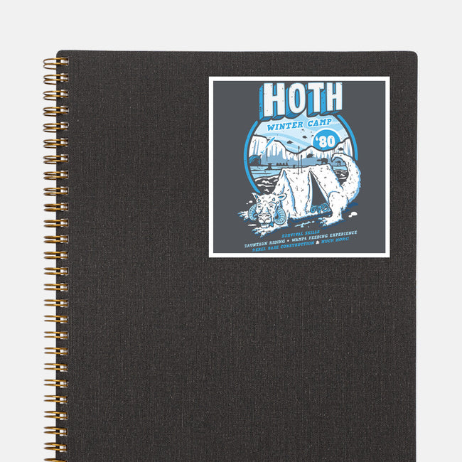 Hoth Winter Camp-None-Glossy-Sticker-Olipop