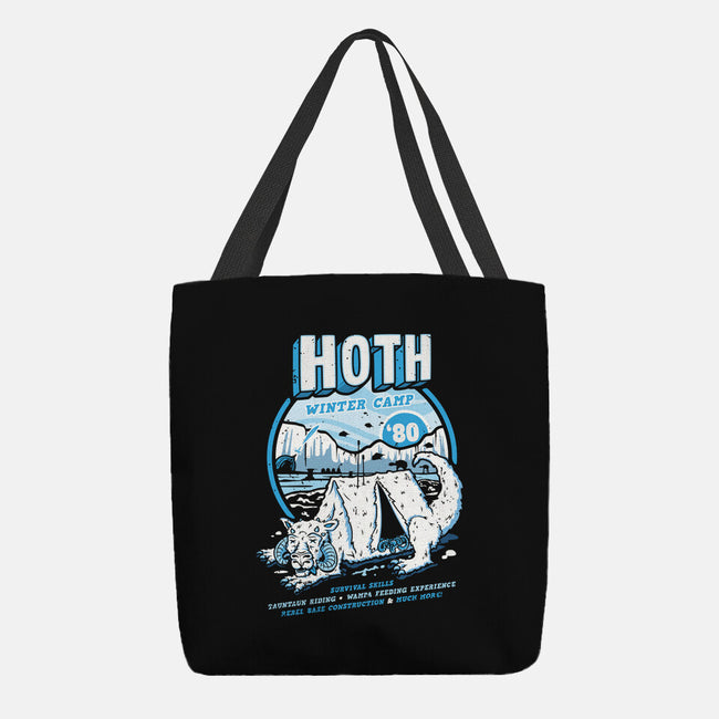 Hoth Winter Camp-None-Basic Tote-Bag-Olipop