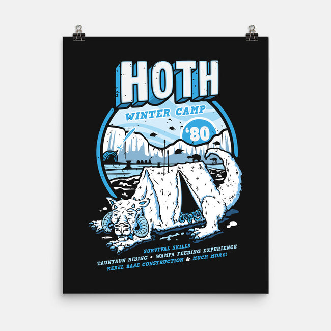 Hoth Winter Camp-None-Matte-Poster-Olipop