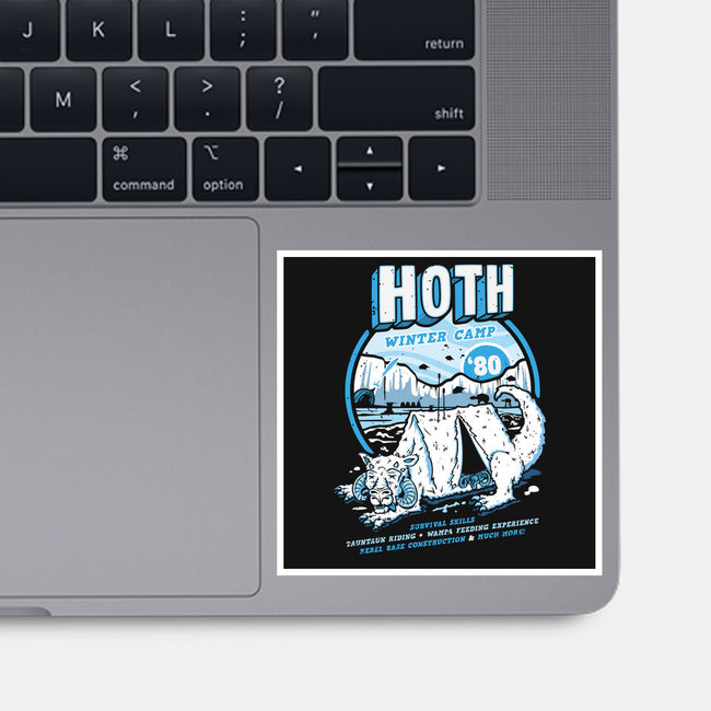 Hoth Winter Camp-None-Glossy-Sticker-Olipop