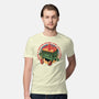 Flaming Dumpster-Mens-Premium-Tee-glitchygorilla