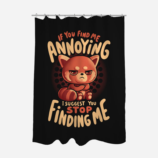 Stop Finding Me-None-Polyester-Shower Curtain-eduely