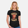 Stop Finding Me-Womens-Fitted-Tee-eduely