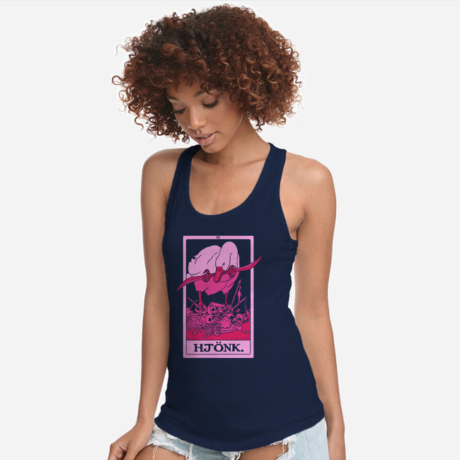 Hjonk Tarot-Womens-Racerback-Tank-naomori