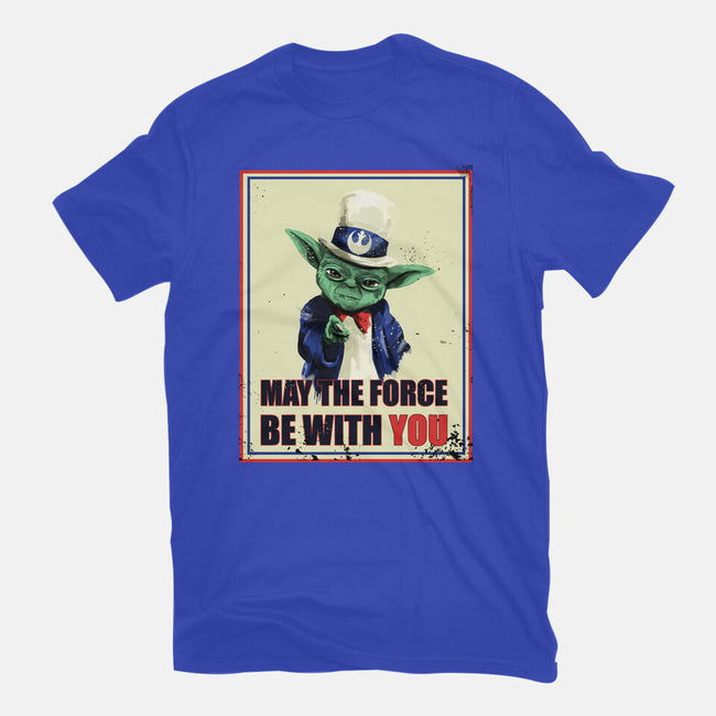 May The Force Be With You-Mens-Premium-Tee-fanfabio