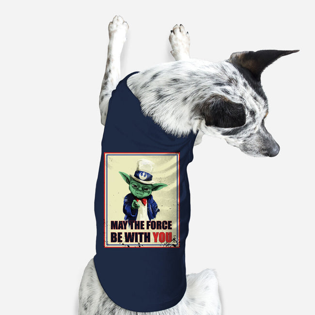 May The Force Be With You-Dog-Basic-Pet Tank-fanfabio