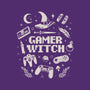 Gamer Witch-None-Removable Cover-Throw Pillow-eduely