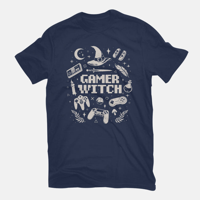 Gamer Witch-Mens-Premium-Tee-eduely