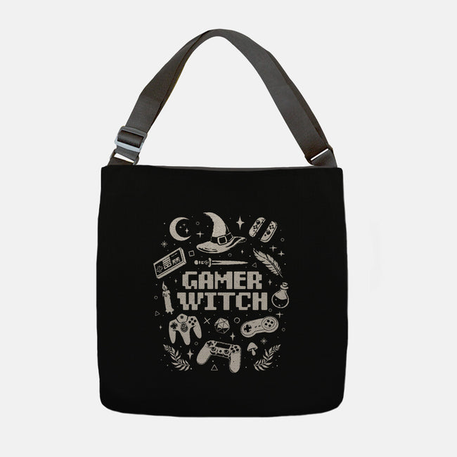 Gamer Witch-None-Adjustable Tote-Bag-eduely