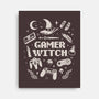 Gamer Witch-None-Stretched-Canvas-eduely