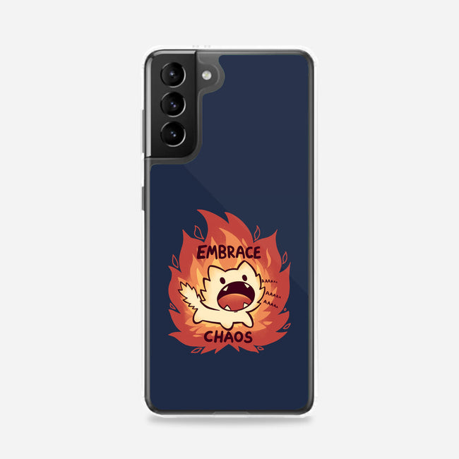 Embrace Chaos-Samsung-Snap-Phone Case-TechraNova