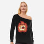 Embrace Chaos-Womens-Off Shoulder-Sweatshirt-TechraNova