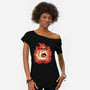 Embrace Chaos-Womens-Off Shoulder-Tee-TechraNova