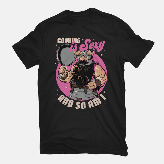 Cooking Dwarf-Unisex-Basic-Tee-Studio Mootant