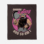 Cooking Dwarf-None-Fleece-Blanket-Studio Mootant