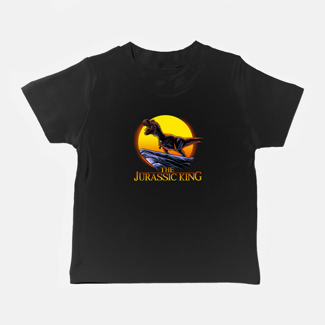 Jurassic King-Baby-Basic-Tee-daobiwan