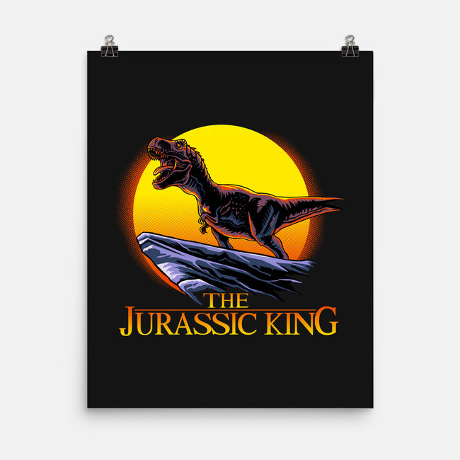 Jurassic King-None-Matte-Poster-daobiwan