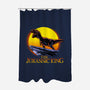 Jurassic King-None-Polyester-Shower Curtain-daobiwan