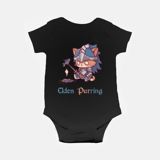 Elden Purring-Baby-Basic-Onesie-Dokimons