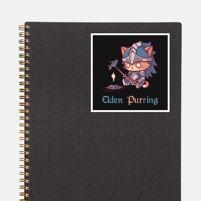 Elden Purring-None-Glossy-Sticker-Dokimons