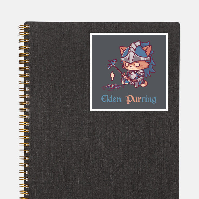 Elden Purring-None-Glossy-Sticker-Dokimons