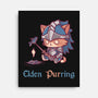 Elden Purring-None-Stretched-Canvas-Dokimons