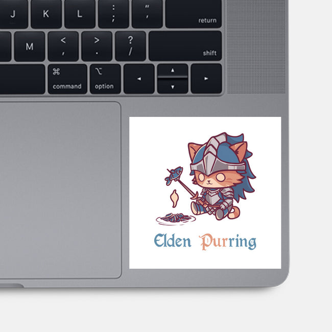 Elden Purring-None-Glossy-Sticker-Dokimons