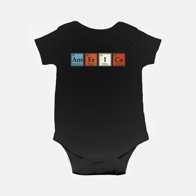 Patriotism Is Elemental-Baby-Basic-Onesie-kg07