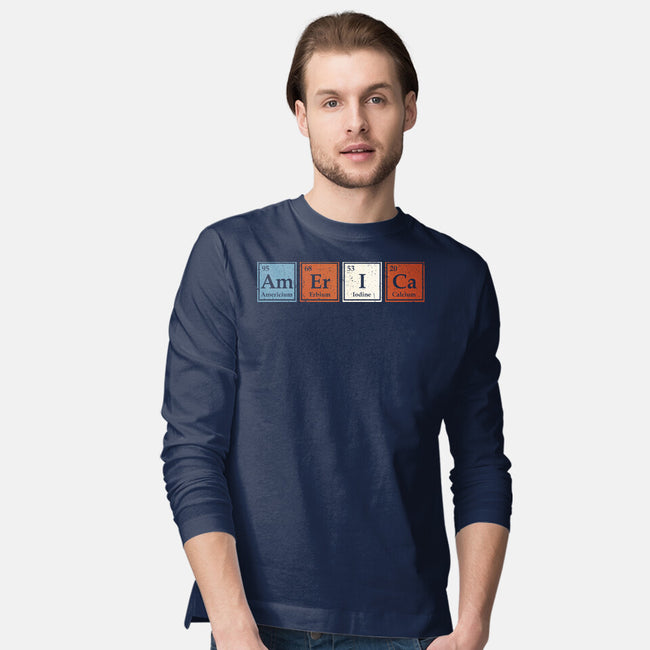 Patriotism Is Elemental-Mens-Long Sleeved-Tee-kg07