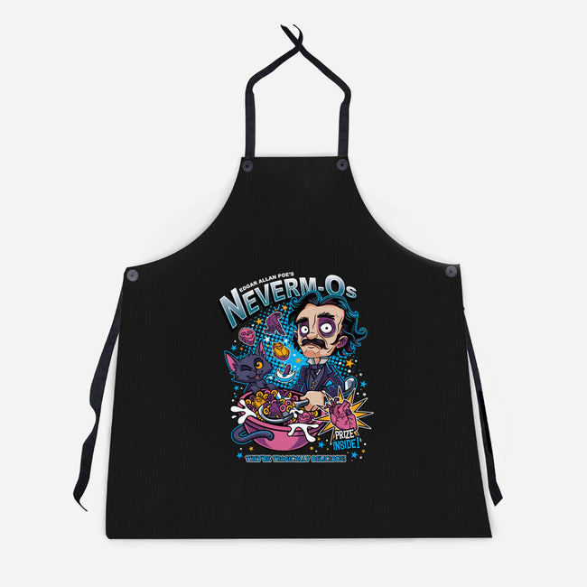 Poe's Neverm-o's-Unisex-Kitchen-Apron-Adrianne D