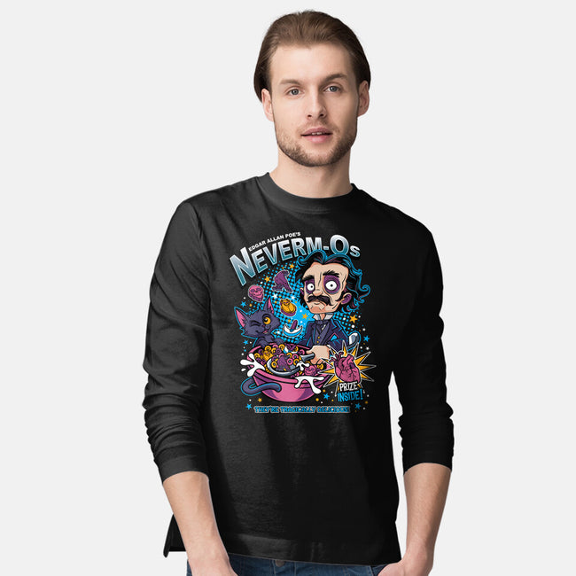 Poe's Neverm-o's-Mens-Long Sleeved-Tee-Adrianne D