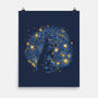 Starry Night Black Cat-None-Matte-Poster-tobefonseca