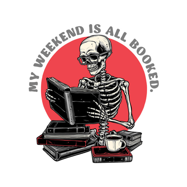 Weekend Reader-Womens-V-Neck-Tee-glitchygorilla