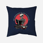 Weekend Reader-None-Removable Cover-Throw Pillow-glitchygorilla