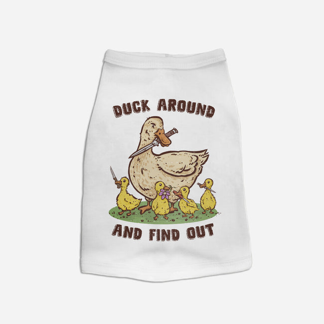 Duck Around-Cat-Basic-Pet Tank-kg07