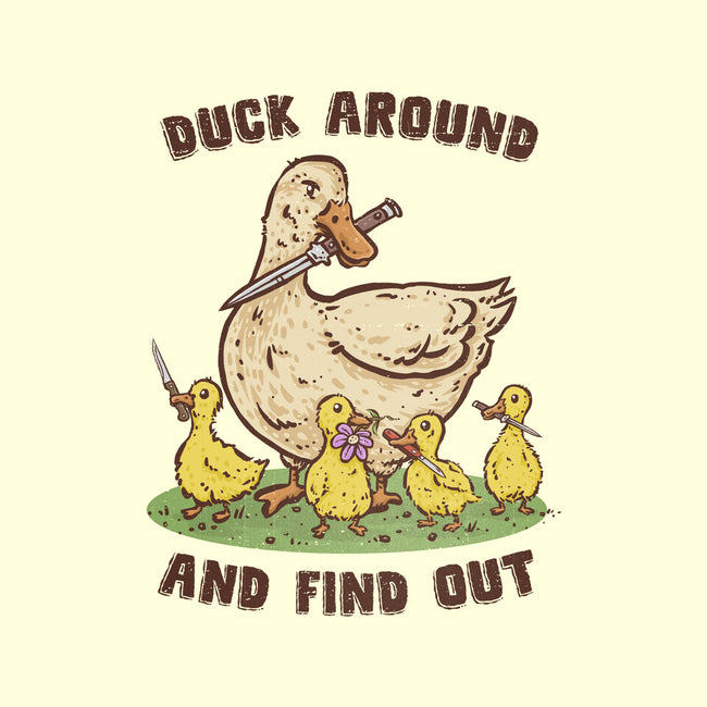 Duck Around-Unisex-Kitchen-Apron-kg07