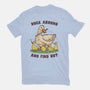 Duck Around-Womens-Fitted-Tee-kg07