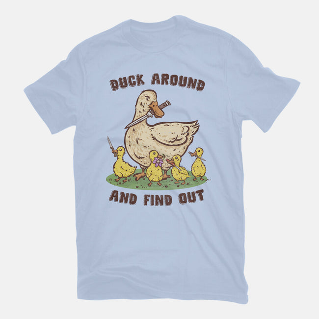 Duck Around-Mens-Heavyweight-Tee-kg07